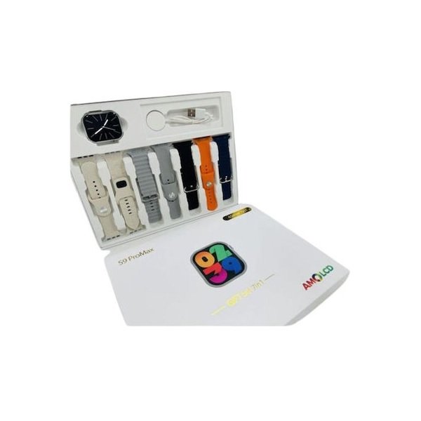 S9 Pro Max Smartwatch με Παλμογράφο (Πολύχρωμο) 54050836