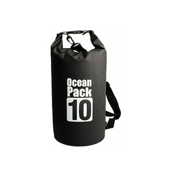 Ocean Pack Ocean Pack Στεγανός Σάκος Ώμου με Χωρητικότητα 10 Λίτρων Μαύρoς SDS-139-BLACK 30013127