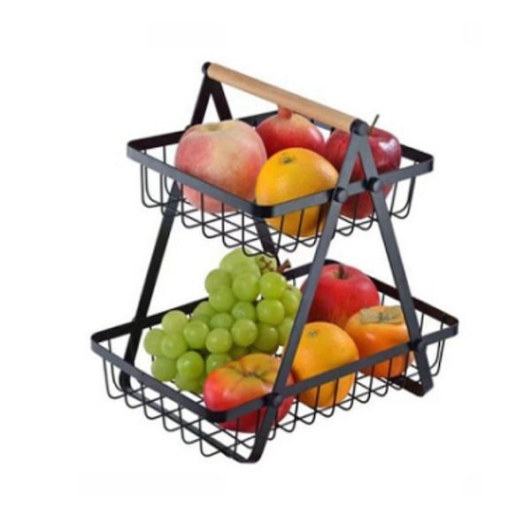 5 Φρουτιέρα Μεταλλική 2 Επιπέδων MJ-2032 50901359