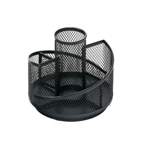 5 Μολυβοθήκη από Μέταλλο σε Μαύρο Xρώμα 12x5x13.5εκ. LY2214 51364177