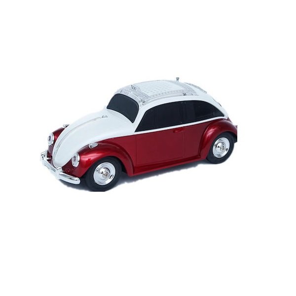 WS-1958 Ηχείο Bluetooth 3W με Ραδιόφωνο και Διάρκεια Μπαταρίας έως 6 ώρες Κόκκινο 23134157