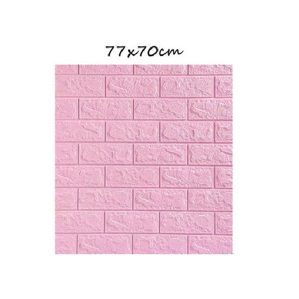 Αυτοκόλλητο 3D Πάνελ Τοίχου Τρισδιάστατο 77x70εκ. 48595642