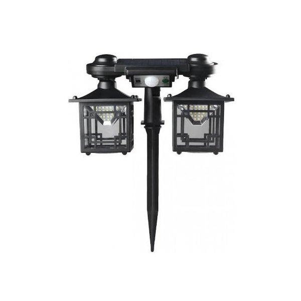 9 Καρφωτό Ηλιακό Φωτιστικό με Αισθητήρα Κίνησης και Φωτοκύτταρο JD-2218 44163534