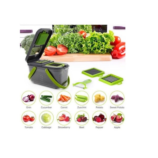 Πολυκόπτης Λαχανικών Πλαστικός 15784-152 50599981