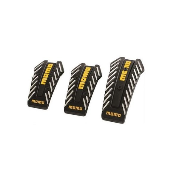 Σετ Πεταλιέρες Αυτοκινήτου Universal Μαύρες 3τμχ HW-0306B 55564282