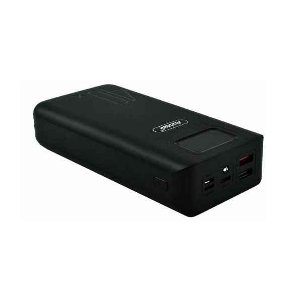 Andowl Q-CD701 Power Bank 40000mAh με 2 Θύρες USB-A Μαύρο 35461197