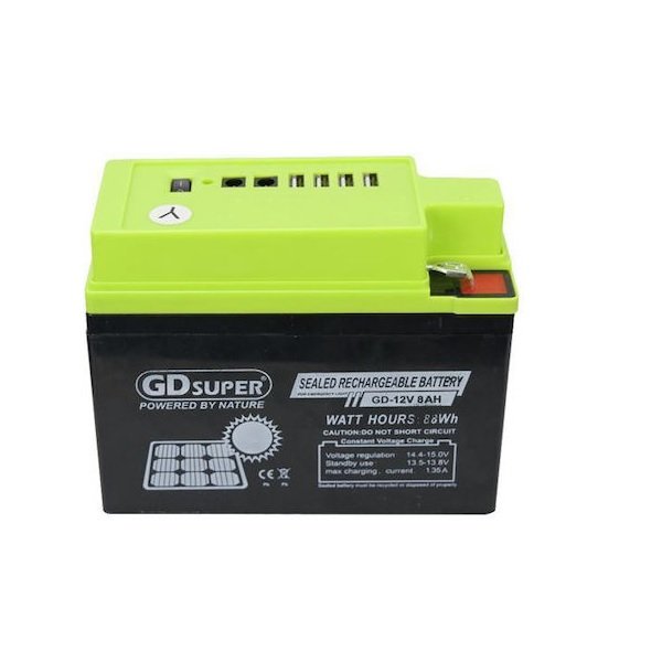 Επαναφορτιζόμενη Μπαταρία UPS με Χωρητικότητα 8Ah και Τάση 12V 1τμχ 52797206