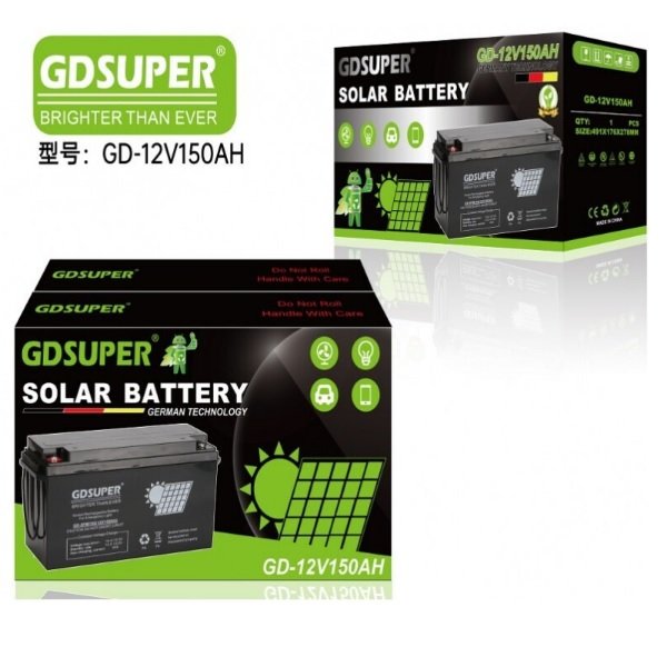 Rolinger Μπαταρία Φωτοβολταϊκών Βαθειάς Εκφόρτισης (GD-12V150A) 55224794