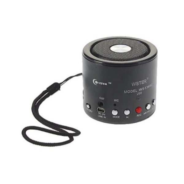 WS-138RC MP3 Player Black Μαύρο 42337350