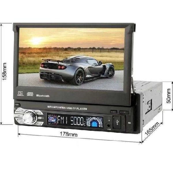 4 PerVoi 703 Ηχοσύστημα Αυτοκινήτου 1DIN (Bluetooth/USB) CTC-703 42837302