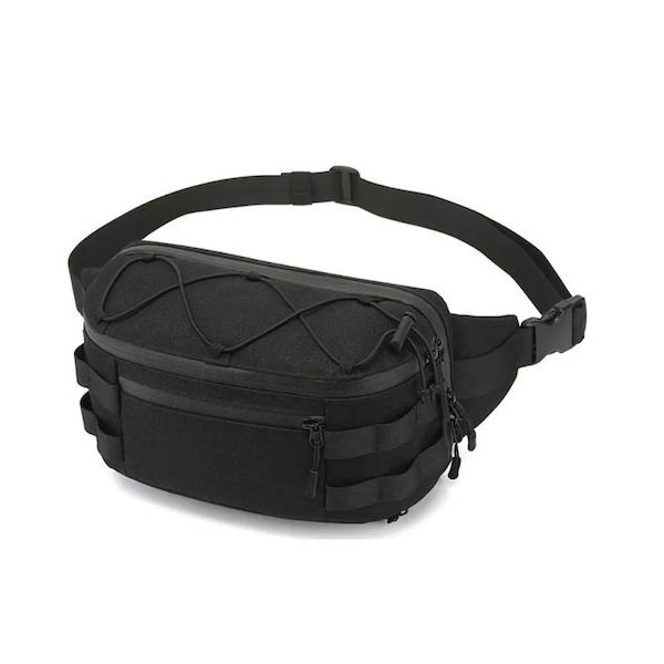 Ozuko Ανδρικό Τσαντάκι Μέσης Μαύρο 9340 31075458