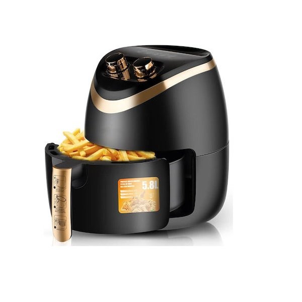 Raf R-5232B Φριτέζα Αέρος 5.8lt Μαύρο 49715219