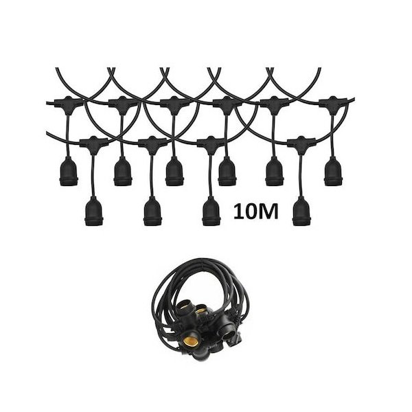 7 Factory Γιρλάντα Φωτισμού Εξωτερικού Χώρου 10m RZ.DC-10M10D 43667632