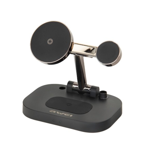 Awei Βάση Φόρτισης 15W σε Μαύρο χρώμα (000.230.15267) 53683203