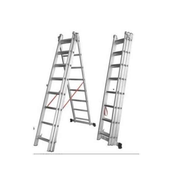 15 Τριπλή Σκάλα Αλουμινίου 3x6-L113-6 57120164