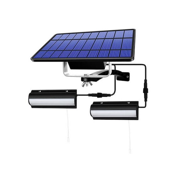 15 Σετ 2 Επιτοίχια Ηλιακά Φωτιστικά 3W 600lm Θερμό Λευκό με Αισθητήρα Κίνησης και Φωτοκύτταρο IP65 000-230-7924 37169450