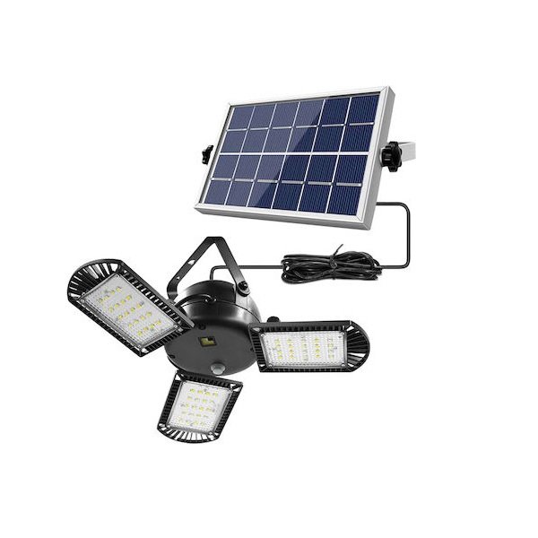 16 Κρεμαστό Ηλιακό Φωτιστικό 7W 800lm Φυσικό Λευκό με Τηλεχειριστήριο IP65 000-230-11298 42646827