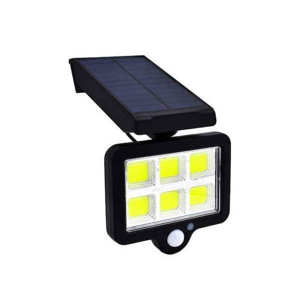 19 Στεγανός Ηλιακός Προβολέας LED με Αισθητήρα Κίνησης IP65 YT-120 30507946
