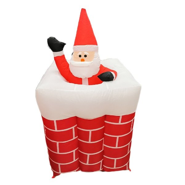 Διακοσμητικός Άι Βασίλης Φουσκωτός Άγιος KD00765 46916104