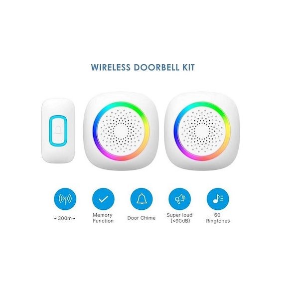 Ασύρματο Κουδούνι Πόρτας 103277 44373266