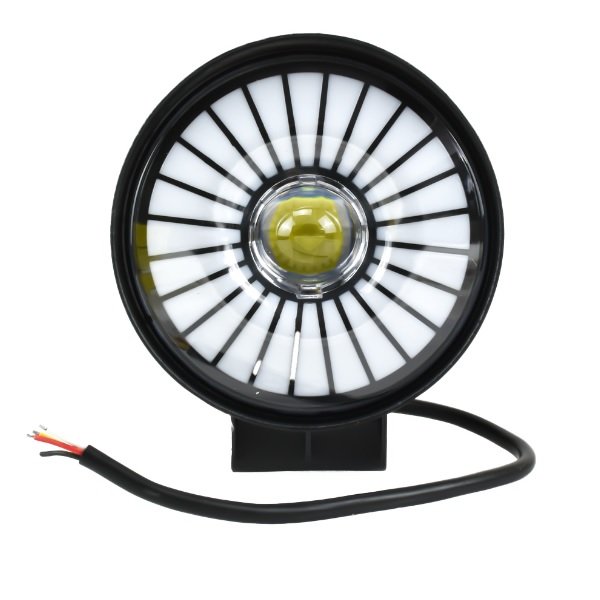 Andowl Q-D16 Στρογγυλός Προβολέας Αυτοκινήτου LED 11.5cm με Λευκό Φωτισμό 1τμχ 49145778