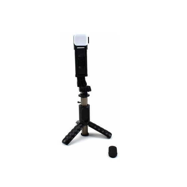 Τηλεχειριζόμενο Selfie Stick Τρίποδο Αλουμινίου Andowl Q10s – Μαύρο 52115456