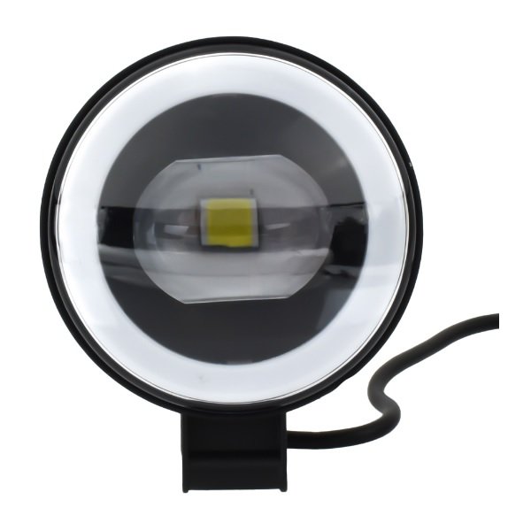 Andowl Στρογγυλός Προβολέας Αυτοκινήτου LED 8.5cm με Λευκό Φωτισμό 1τμχ Q-D17 49145777