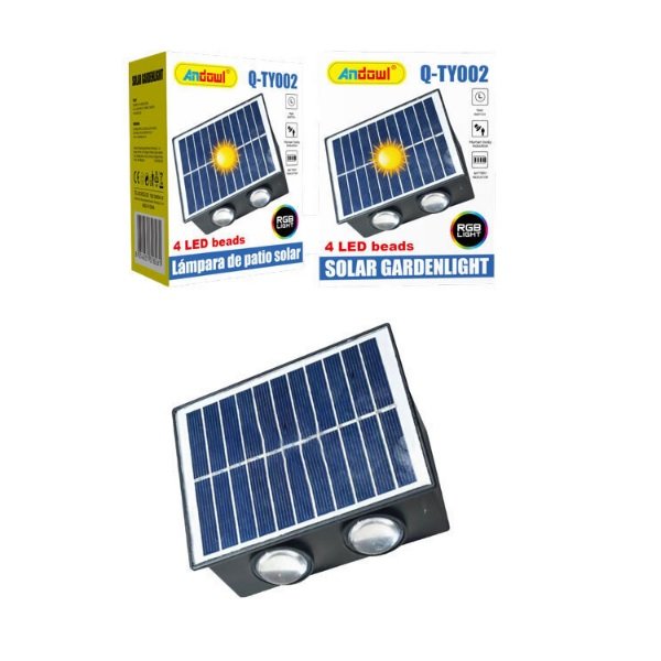 Andowl Q-TY002 Επιτοίχιο Ηλιακό Φωτιστικό 55737731