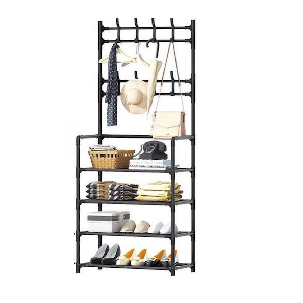 B-0020 Έπιπλο Εισόδου με Κρεμάστρα & Παπουτσοθήκη 60x29.5x154εκ. 40942333