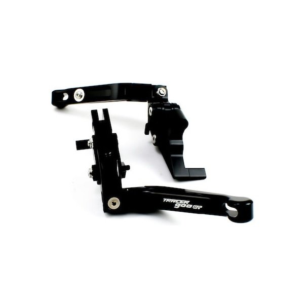 Σετ Μανέτες Φρένου/Συμπλέκτη Μοτοσυκλέτας Ρυθμιζόμενες για Yamaha Tracer 900 Μαύρες 000.230.11282 47394364