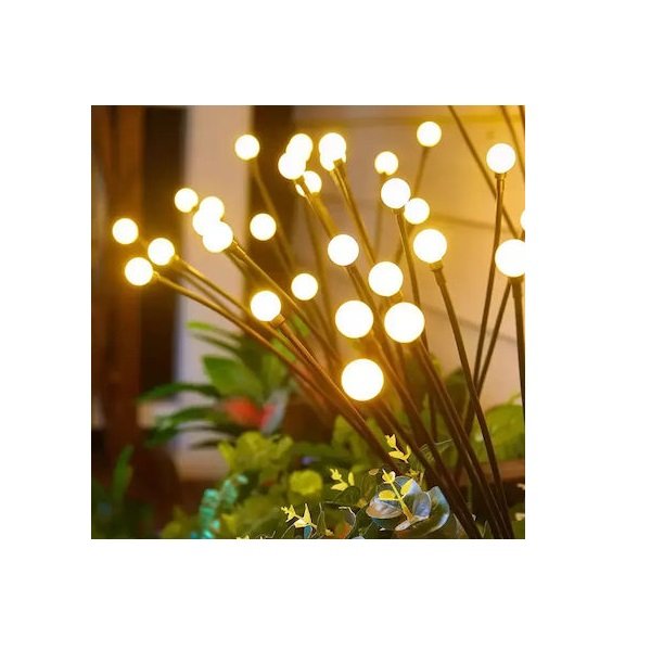 Σετ 2 Ηλιακά Φωτιστικά Θερμό Λευκό με Φωτοκύτταρο IP66 000-230-14844 54636922