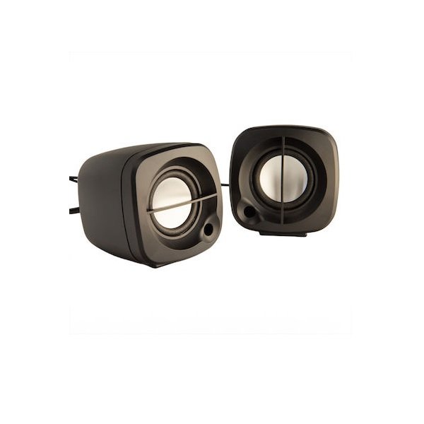 Andowl Q-YX333 Ηχεία Υπολογιστή 2.0 με Ισχύ 4W σε Μαύρο Χρώμα 54396660