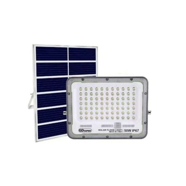 GDPLUS GD-300G Ηλιακός Προβολέας LED 300W με Τηλεχειριστήριο 55161753