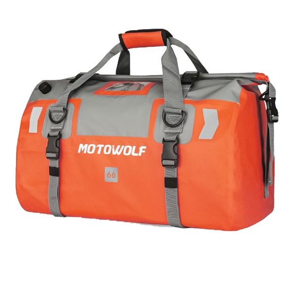 Motowolf XF0717OR Σάκος Ουράς Μοτοσυκλέτας 66lt σε Πορτοκαλί Χρώμα 55047313