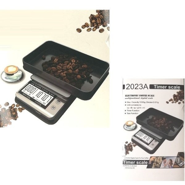 Ηλεκτρονική Επαγγελματική Ζυγαριά με Υποδιαίρεση 1000gr 2023A