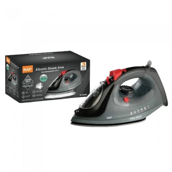 Raf R1245G Σίδερο Ατμού 1800W με Αντικολλητική Πλάκα