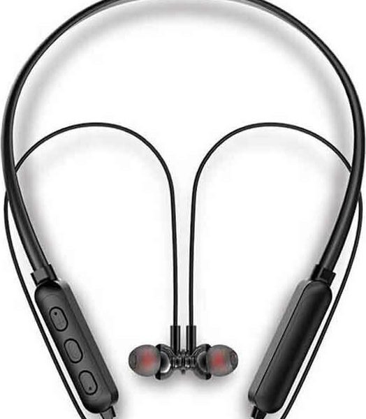 Ezra BW11 In-ear Bluetooth Handsfree Ακουστικά με Αντοχή στον Ιδρώτα Μαύρα