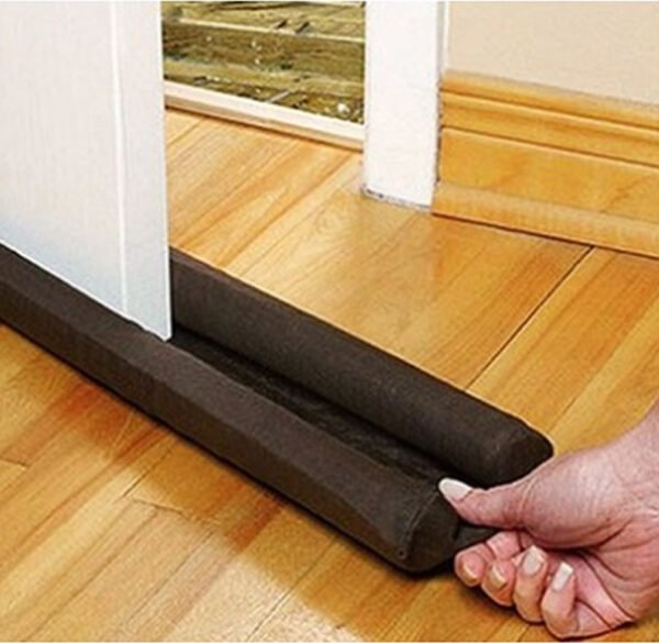 Αφρώδες Διπλό Αεροστόπ Πόρτας / Παραθύρου σε Καφέ Χρώμα 0.84m