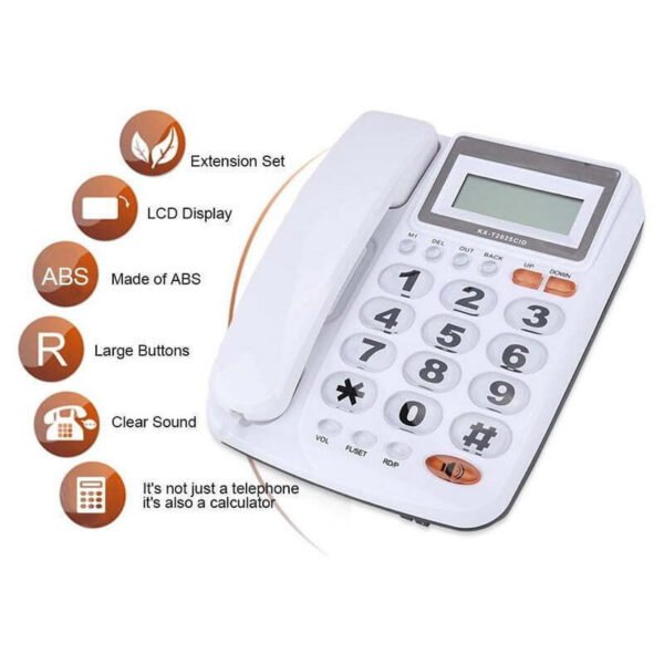 Ninc Kx-t2025cid Ενσύρματο Τηλέφωνο Γραφείου c6eb4e0b11ee
