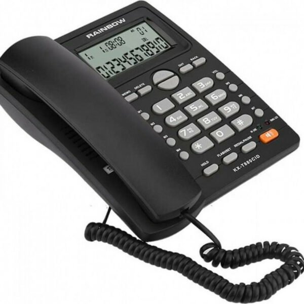 KX-T880CID Ενσύρματο Τηλέφωνο Γραφείου Μαύρο