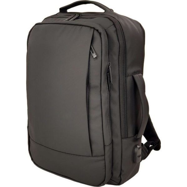 Playbags 1905-01 Αδιάβροχη Τσάντα Πλάτης για Laptop 15.6" σε Μαύρο χρώμα