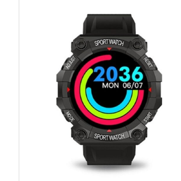 Smartwatch με Παλμογράφο και Απάντηση Κλήσεων - Μηνυμάτων FD68 Μαύρο