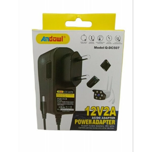Andowl Q-DC507 Universal Τροφοδοτικό 12V 2A