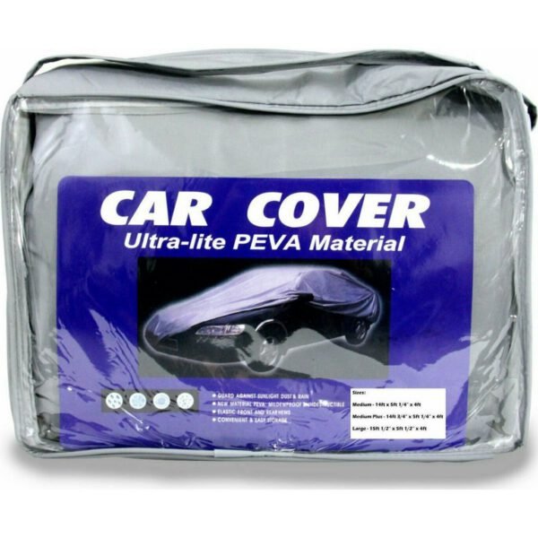 Cover Ultra-Lite Peva Material Κουκούλα Αυτοκινήτου με Τσάντα Μεταφοράς 480x175x120cm Αδιάβροχη Large S19995