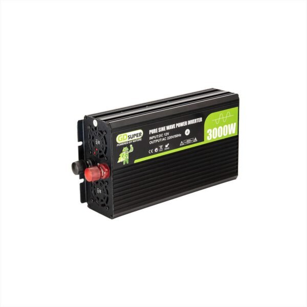 Inverter Καθαρού Ημιτόνου GD-SUPER 7722GD 3000W Με οθόνη LCD 12V σε 220V