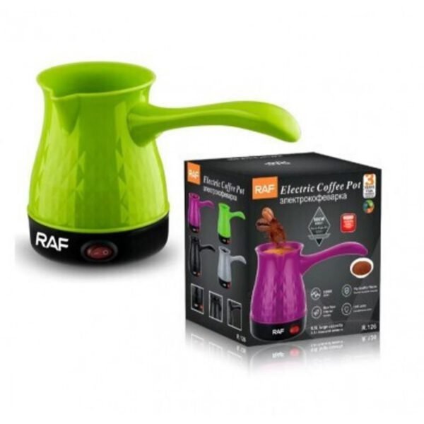 Raf R.126 Ηλεκτρικό Μπρίκι 600W με Χωρητικότητα 500ml Πράσινο