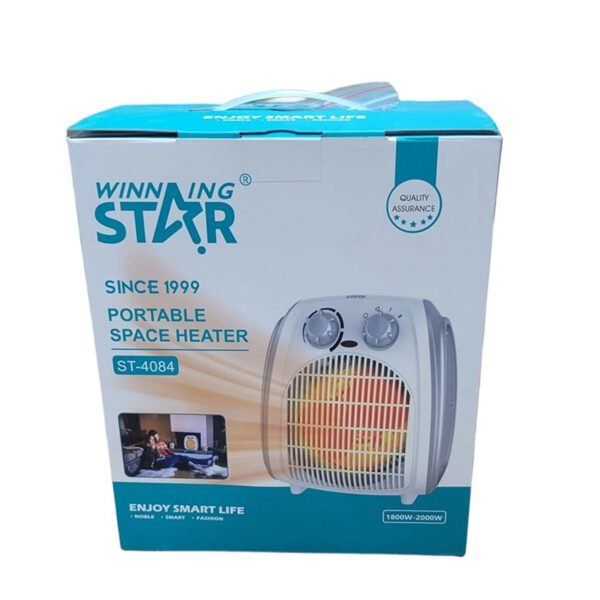 Winning Star ST-4084 Αερόθερμο Δωματίου Δαπέδου Λευκό 2000W