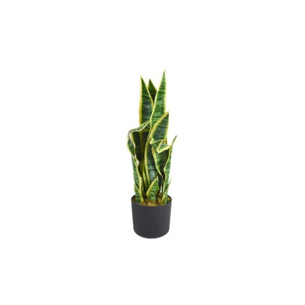 Τεχνητό Φυτό Γλάστρα Φιδόφυτο (Sansevieria Trifasciata) 57cm OEM 2728 – Πράσινο