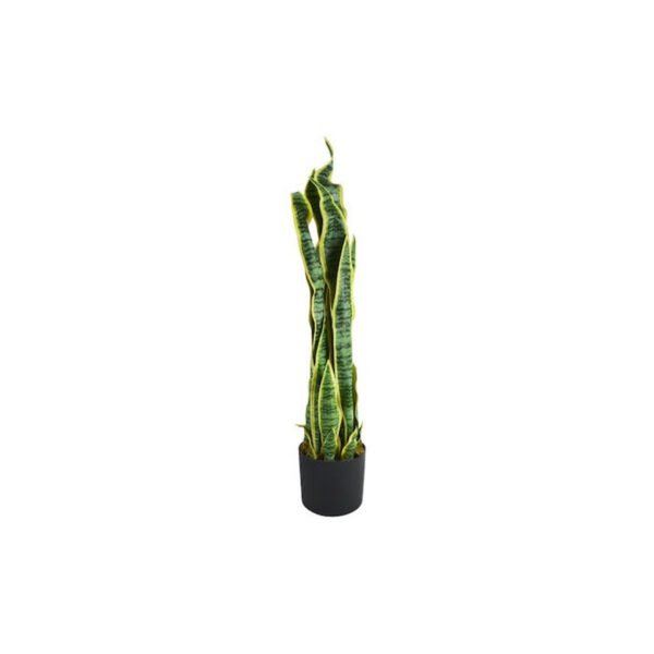 Τεχνητό Φυτό Γλάστρα Φιδόφυτο (Sansevieria Trifasciata) 90cm OEM 2731 – Πράσινο