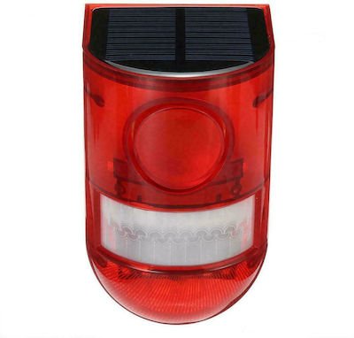 Outdoor Solar Waterproof LED Alarm Light Motion Sensor Garden Security Lamp